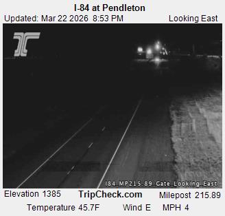 I-84 at Pendleton live webcam
