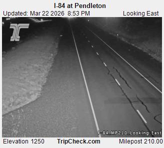I-84 at Pendleton live webcam