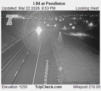 I-84 at Pendleton live webcam