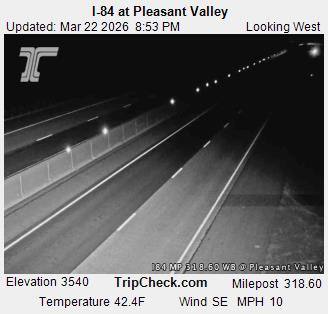 I-84 at Pleasant Valley live webcam