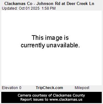 Clackamas Co - Johnson Rd at Deer Creek Ln live webcam