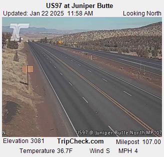 US97 at Juniper Butte