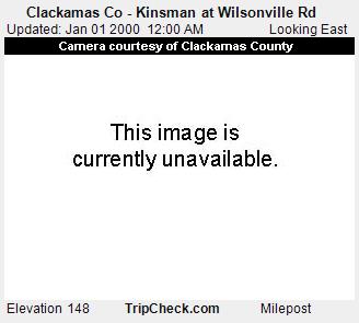 Clackamas Co - Kinsman at Wilsonville Rd live webcam