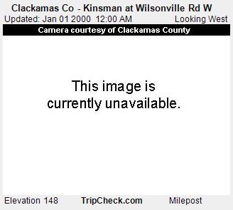 Clackamas Co - Kinsman at Wilsonville Rd W live webcam