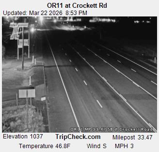 OR11 at Crockett Rd live webcam