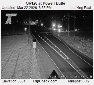 OR126 at Powell Butte live webcam