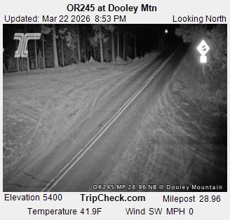 OR245 at Dooley Mtn live webcam
