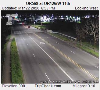 OR569 at OR126/W 11th live webcam