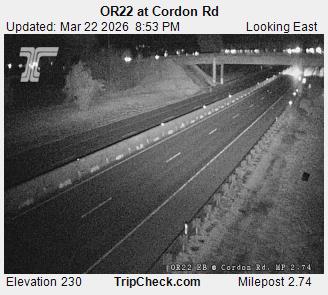 OR22 at Cordon Rd live webcam