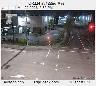 OR224 at 122nd Ave live webcam