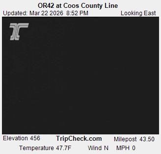 OR42 at Coos County Line live webcam