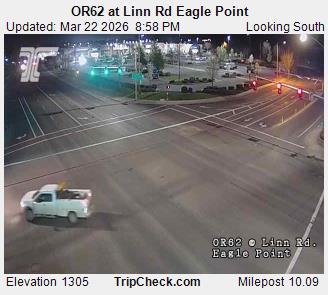 OR62 at Linn Rd Eagle Point live webcam
