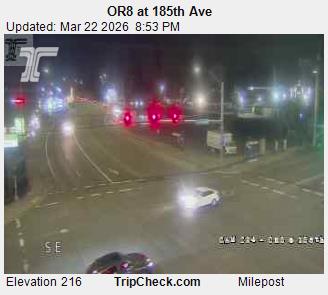 OR8 at 185th Ave live webcam