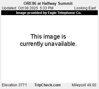 ORE86 at Halfway Summit, Oregon Road and Traffic Cam