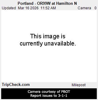 Portland - OR99W at Hamilton N live webcam