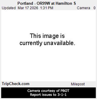 Portland - OR99W at Hamilton S live webcam