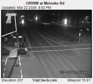 OR99W at Meineke Rd live webcam