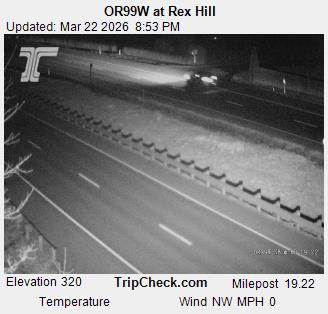 OR99W at Rex Hill live webcam