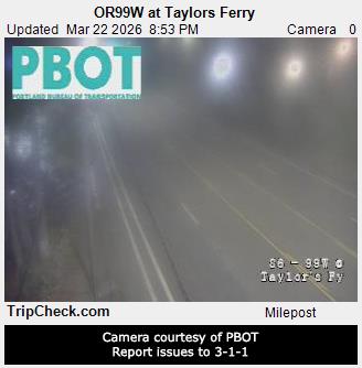 OR99W at Taylors Ferry live webcam