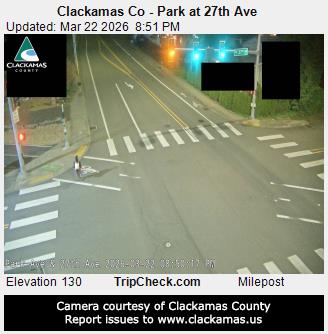Clackamas Co - Park at 27th Ave live webcam