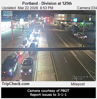 Portland - Division at 125th live webcam