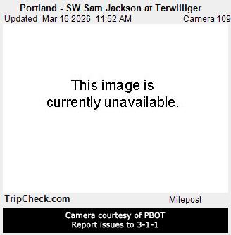 Portland - SW Sam Jackson at Terwilliger live webcam
