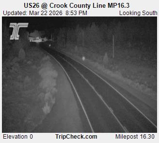 US26 @ Crook County Line MP16.3 live webcam