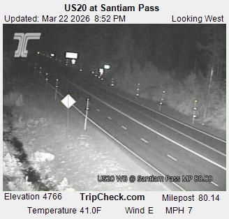 US20 at Santiam Pass live webcam