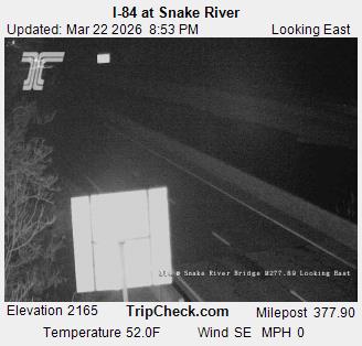 I-84 at Snake River live webcam