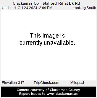 Clackamas Co - Stafford Rd at Ek Rd live webcam