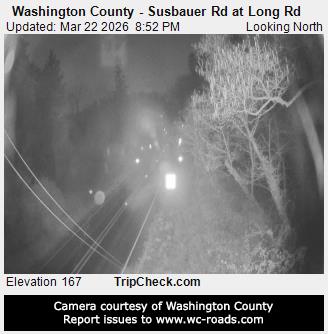 Washington County - Susbauer Rd at Long Rd live webcam