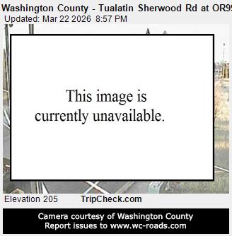 Washington County - Tualatin Sherwood Rd at OR99W live webcam