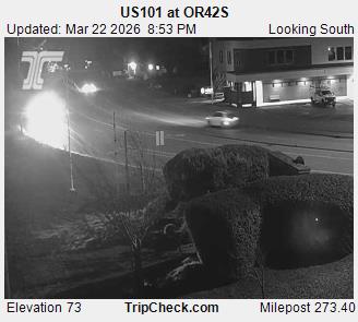 US101 at OR42S live webcam