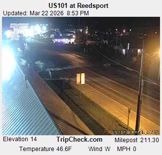 US101 at Reedsport live webcam