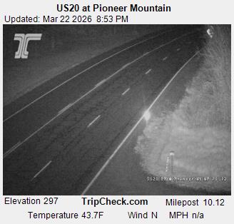 US20 at Pioneer Mountain live webcam