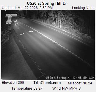 US20 at Spring Hill Dr live webcam