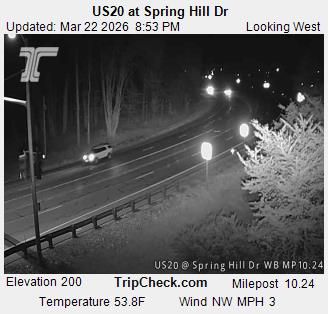 US20 at Spring Hill Dr live webcam