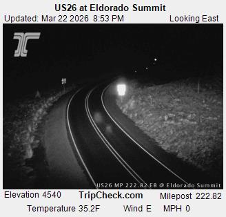 US26 at Eldorado Summit live webcam