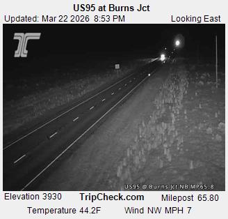 US95 at Burns Jct live webcam