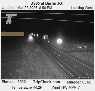 US95 at Burns Jct live webcam