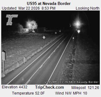 US95 at Nevada Border live webcam