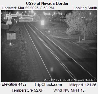 US95 at Nevada Border live webcam