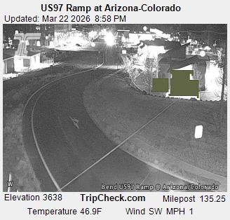 US97 Ramp at Arizona-Colorado live webcam