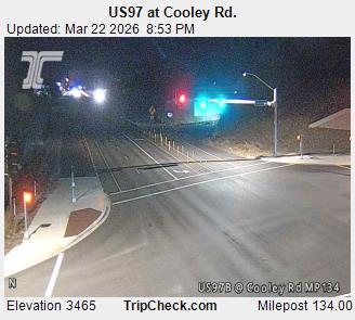 US97 at Cooley Rd. live webcam