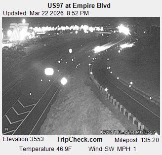 US97 at Empire Blvd live webcam