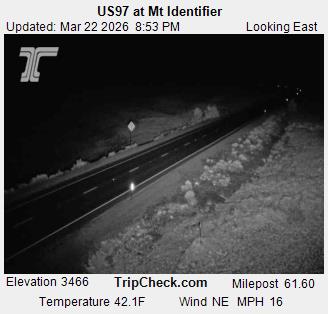 US97 at Mt Identifier live webcam