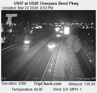 US97 at US20 Overpass Bend Pkwy live webcam