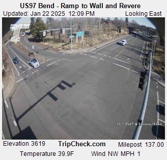 US97 Bend - Ramp to Wall and Revere