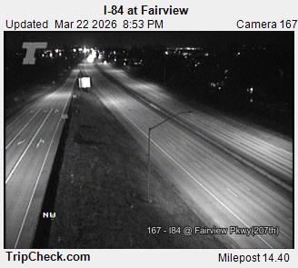 I-84 at Fairview live webcam